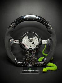 BMW Sport Steering Wheel Forged Carbon Color Flakes (LED) F-Series