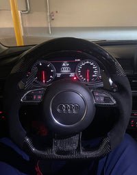 Volant sport Audi carbone (DEL)
