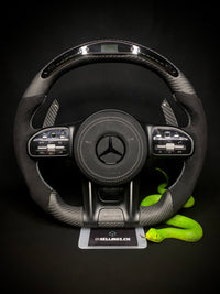 Mercedes AMG Sportlenkrad Carbon Matt LED (Upgrade auf Facelift)