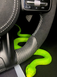Mercedes AMG Sportlenkrad Carbon Matt LED (Upgrade auf Facelift)