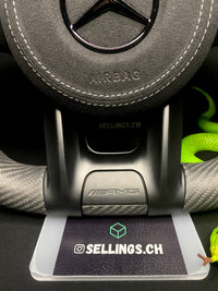 Mercedes AMG Sportlenkrad Carbon Matt LED (Upgrade auf Facelift)