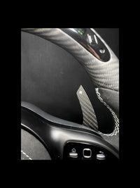 Mercedes AMG Sportlenkrad Carbon Matt LED (Upgrade auf Facelift)