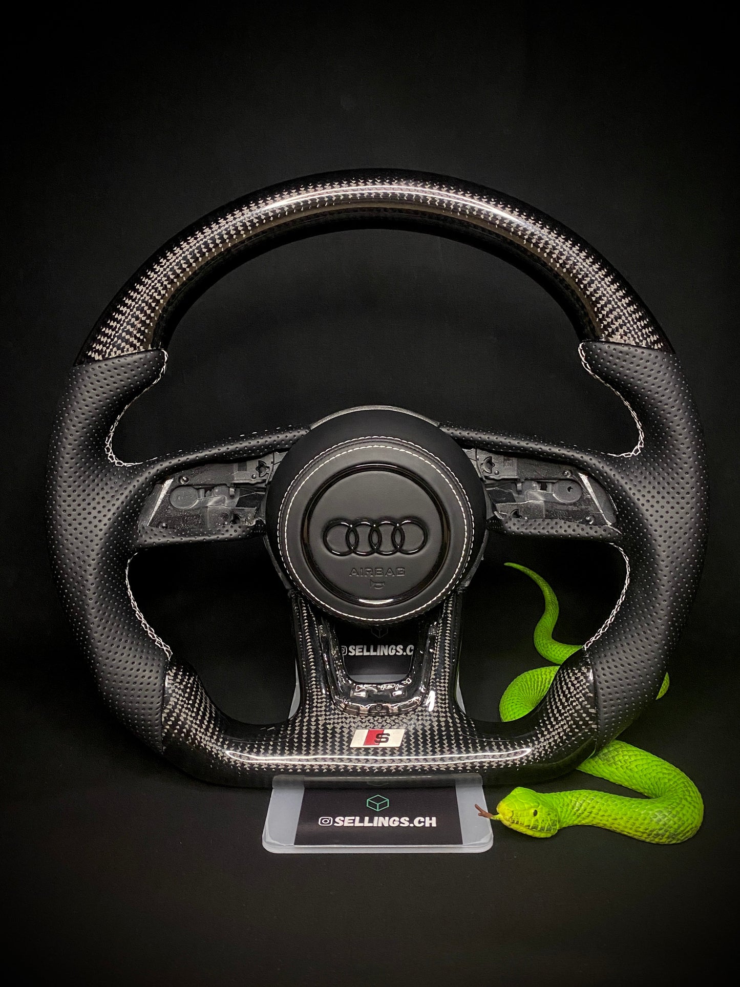 Audi Carbon Sport Steering Wheel