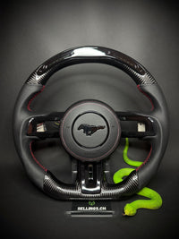 Ford Mustang Carbon Sport Steering Wheel (LED)