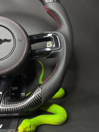 Ford Mustang Carbon Sport Steering Wheel (LED)
