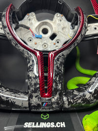 BMW Sports Steering Wheel Forged Carbon (LED) F-Series