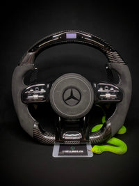 Mercedes AMG Sportlenkrad Carbon LED (Upgrade auf Facelift)