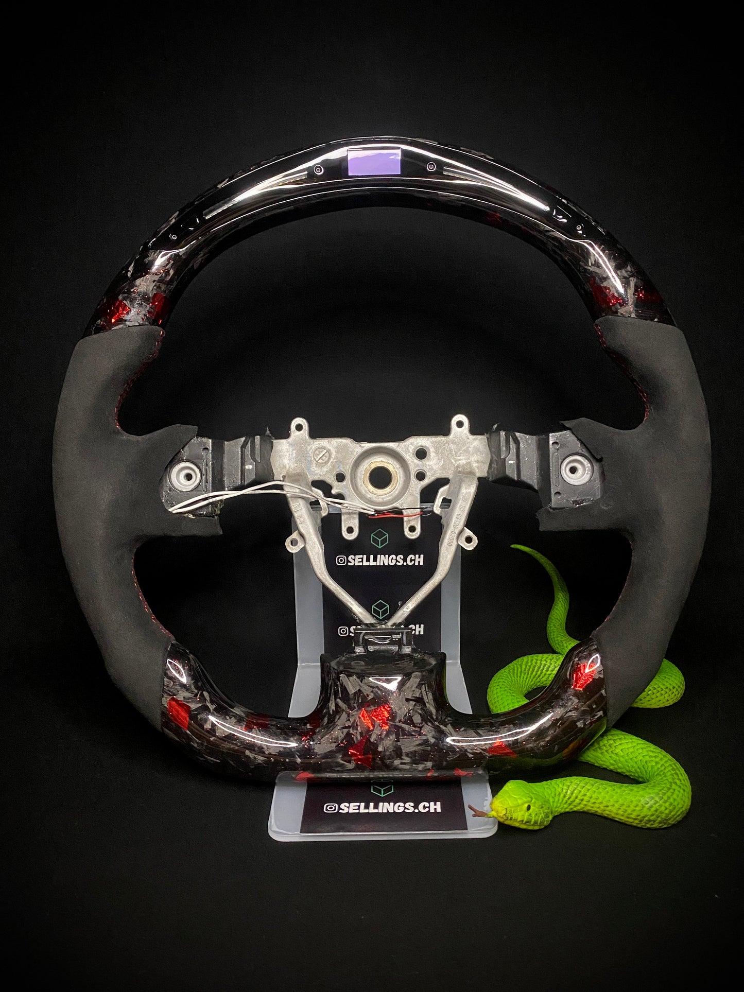 Subaru Sportlenkrad Forged Carbon Farbsplitter (LED)