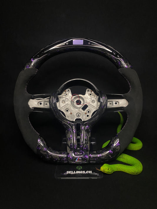 BMW Sportlenkrad Forged Carbon Farbsplitter (LED) F-Serie