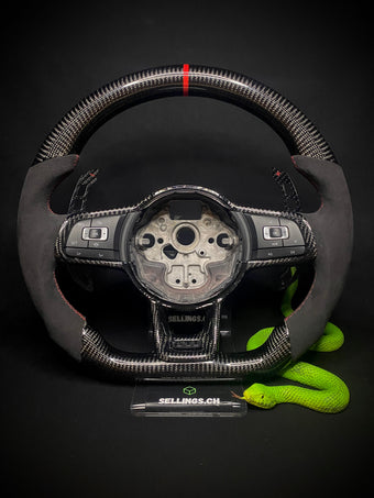 compare product Volant sport VW Golf 7/7.5 Carbone