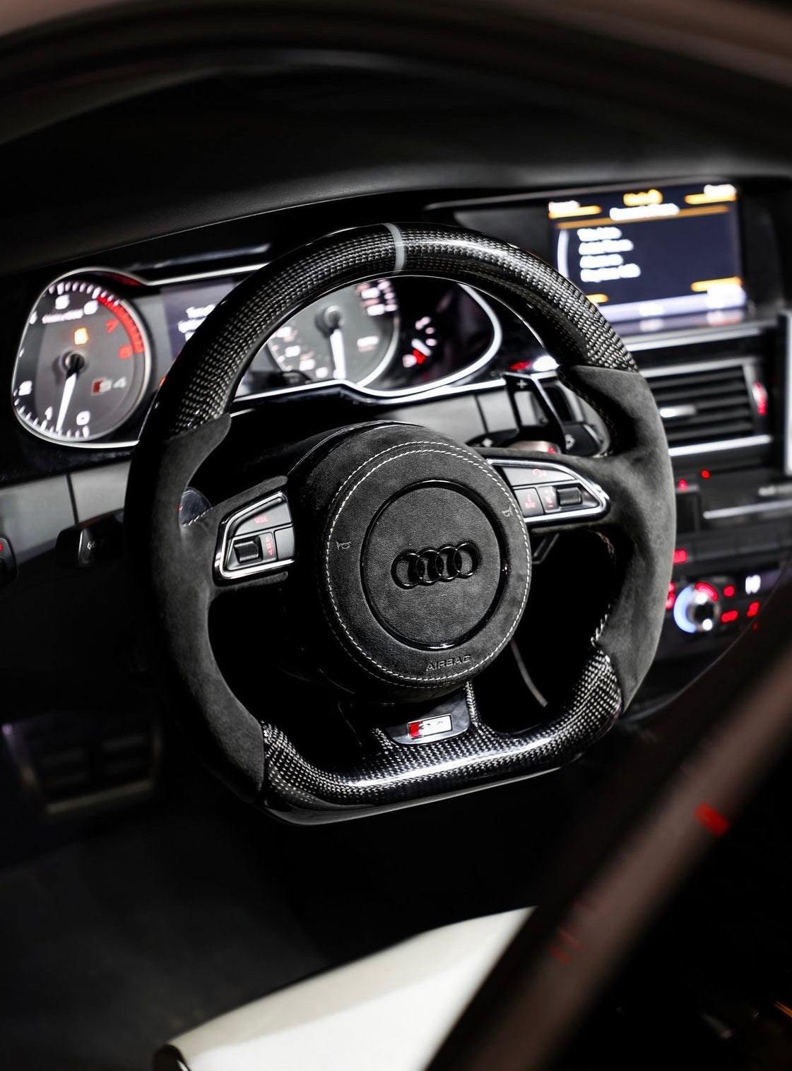 Audi Volant Sport Carbone