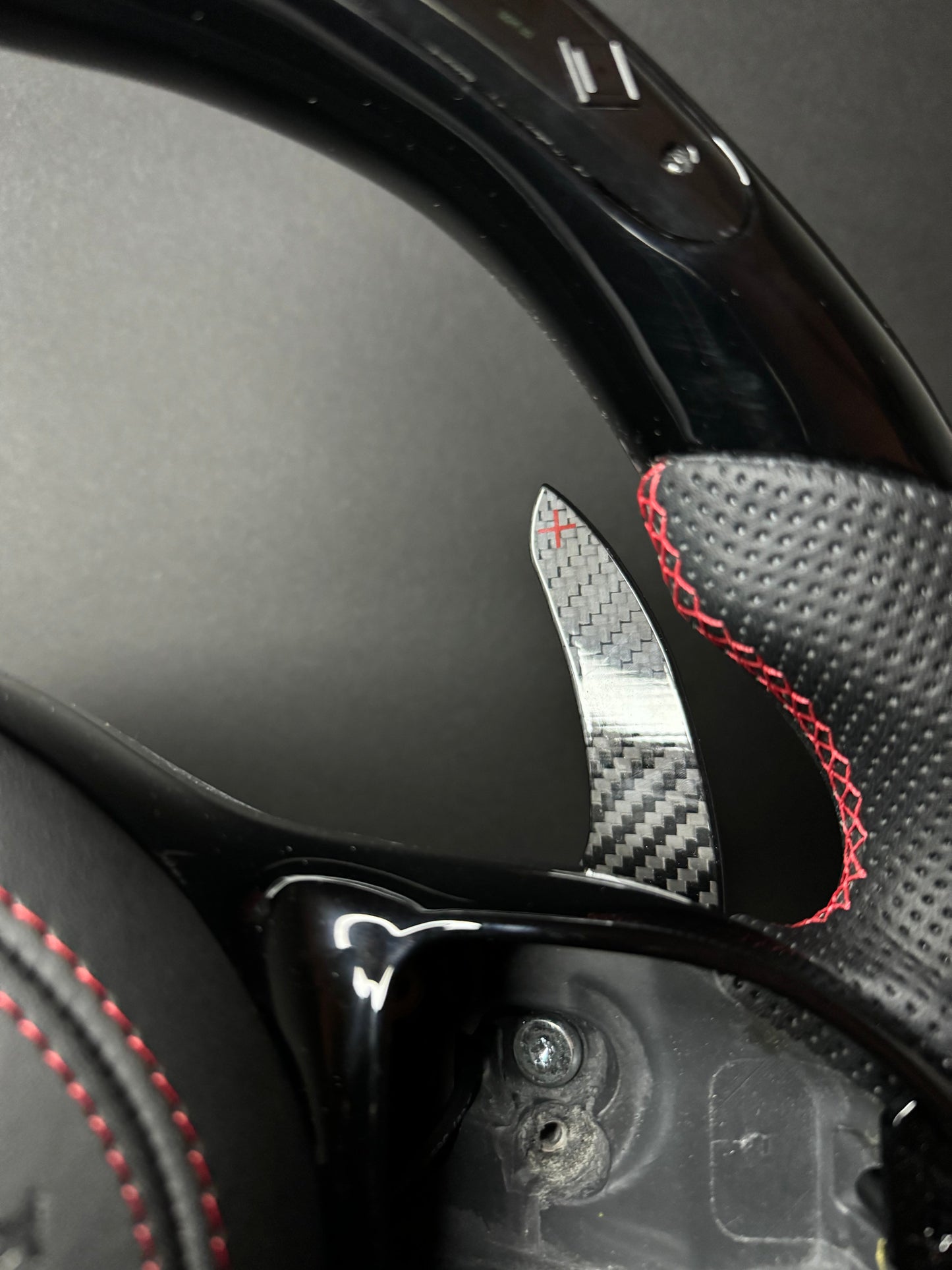 Mercedes AMG Sport Steering Wheel Black (LED)