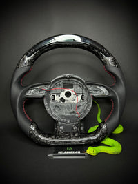 Audi Sportlenkrad Carbone forgé (LED)
