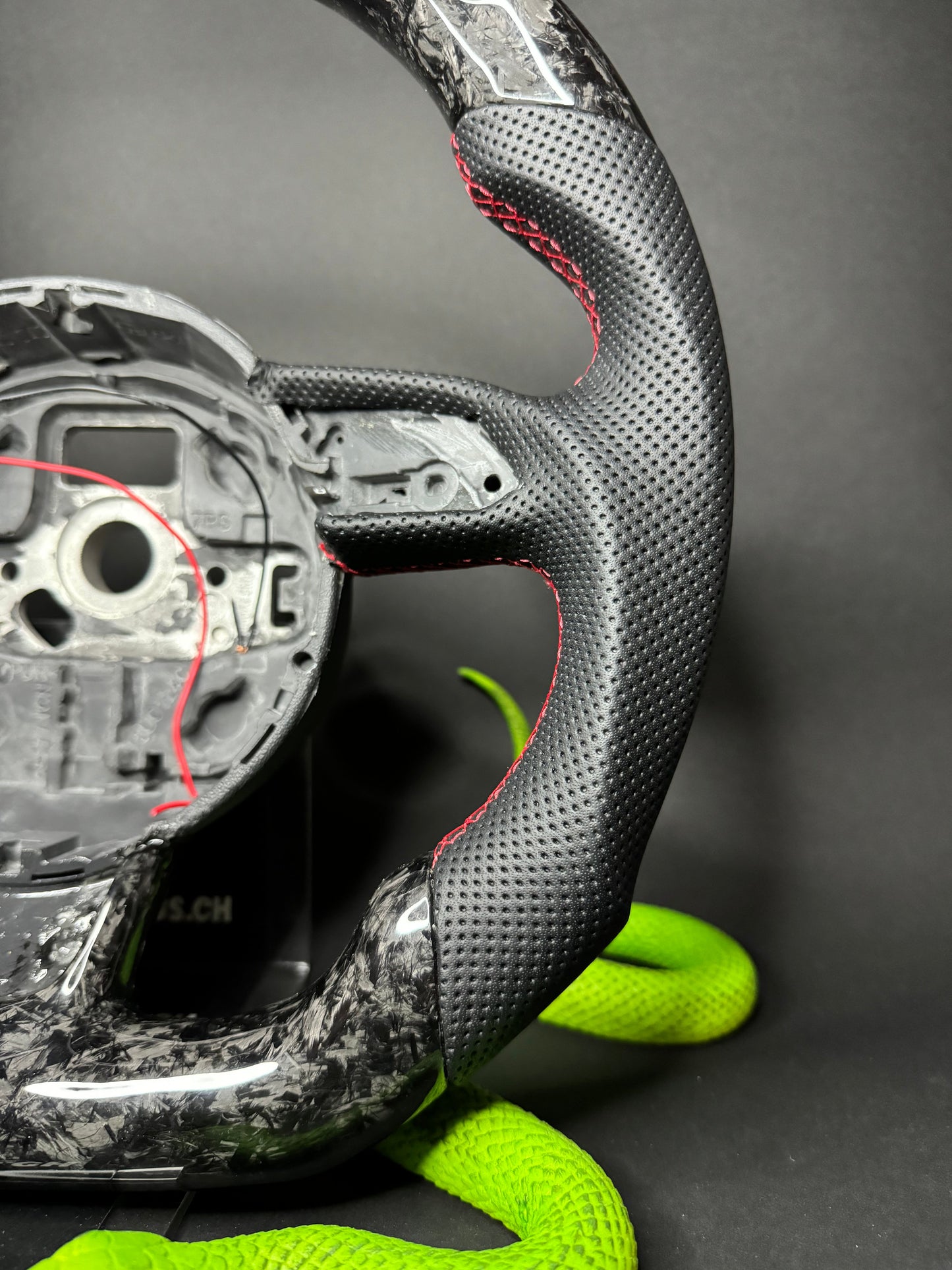 Audi Sportlenkrad Carbone forgé (LED)
