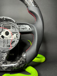 Audi Sportlenkrad Carbone forgé (LED)