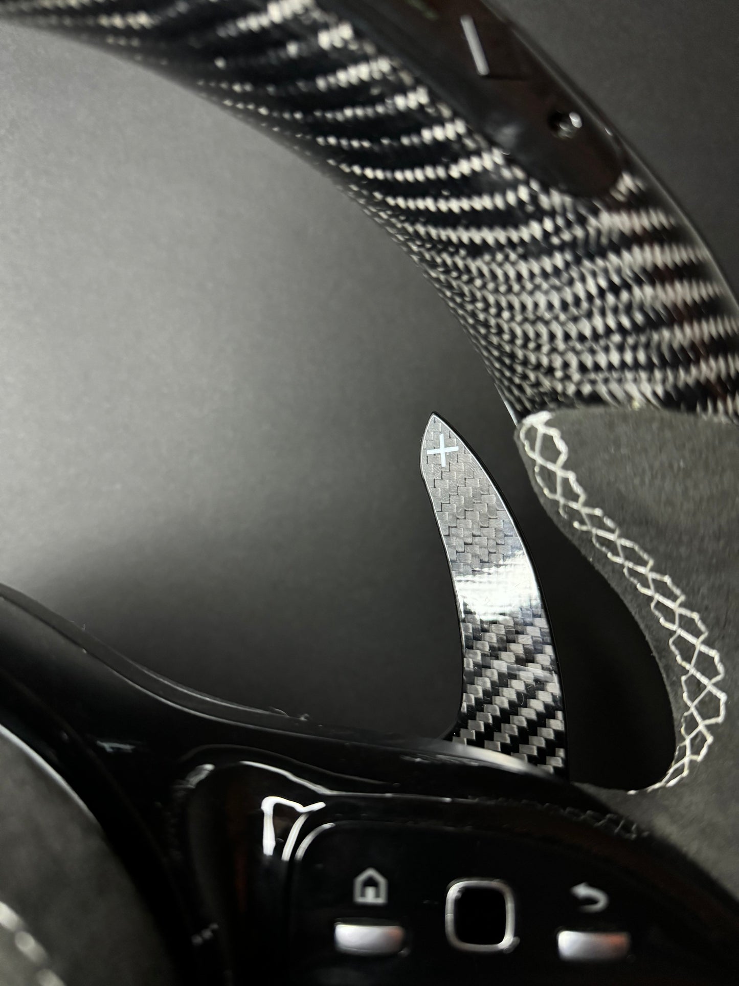 Mercedes AMG Sportlenkrad Carbon (LED)