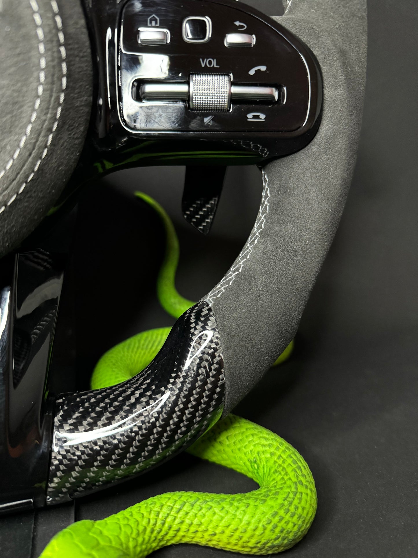Mercedes AMG Carbon Sports Steering Wheel