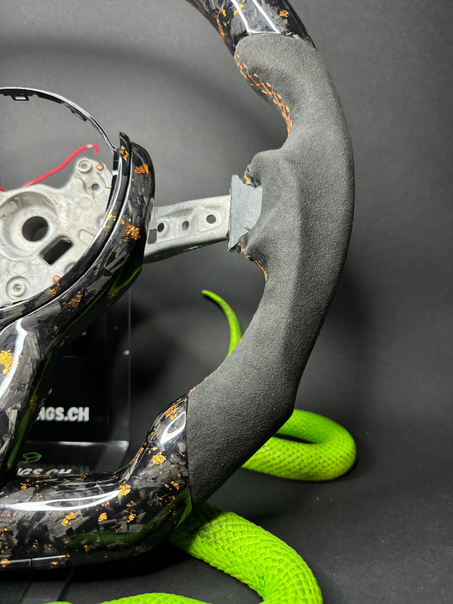 BMW Sportlenkrad Forged Carbon Farbsplitter (LED) F-Serie